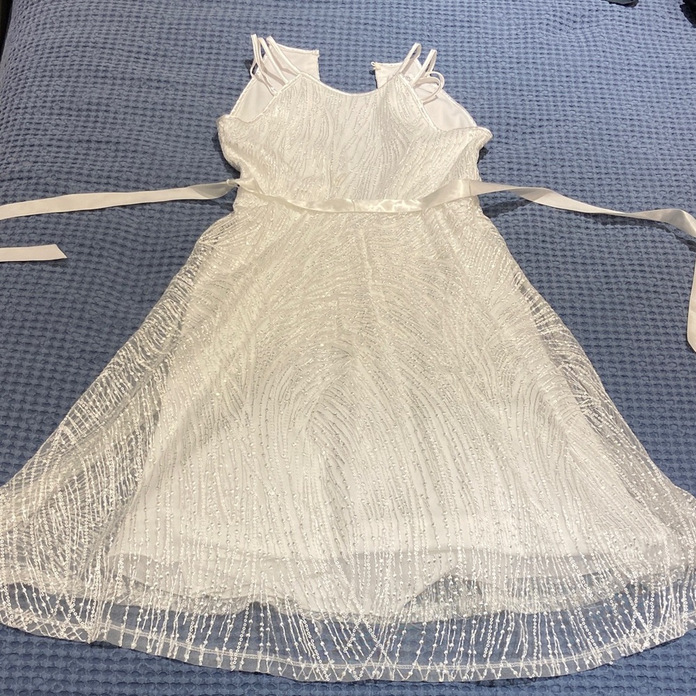 Speechless White Kids Formal Dress